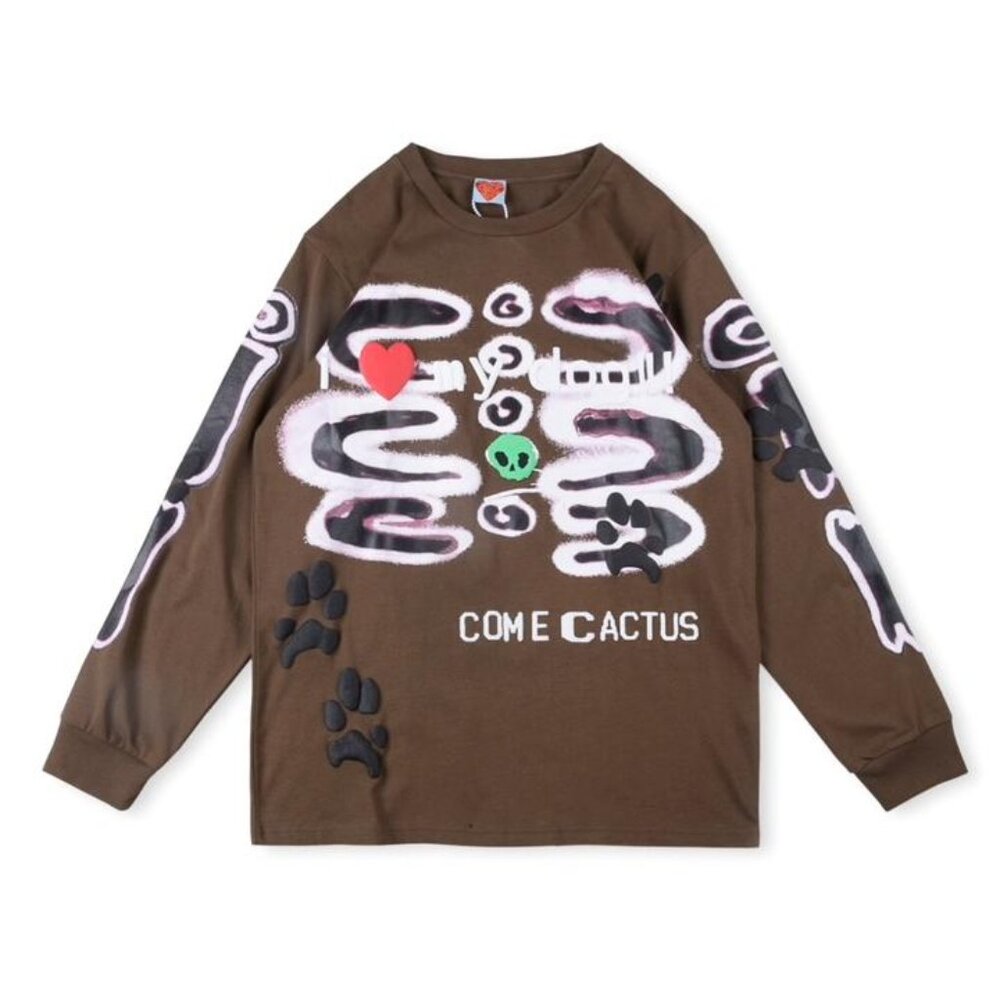 CPFM.XYZ Skeleton Ribs Printed Long Sleeves